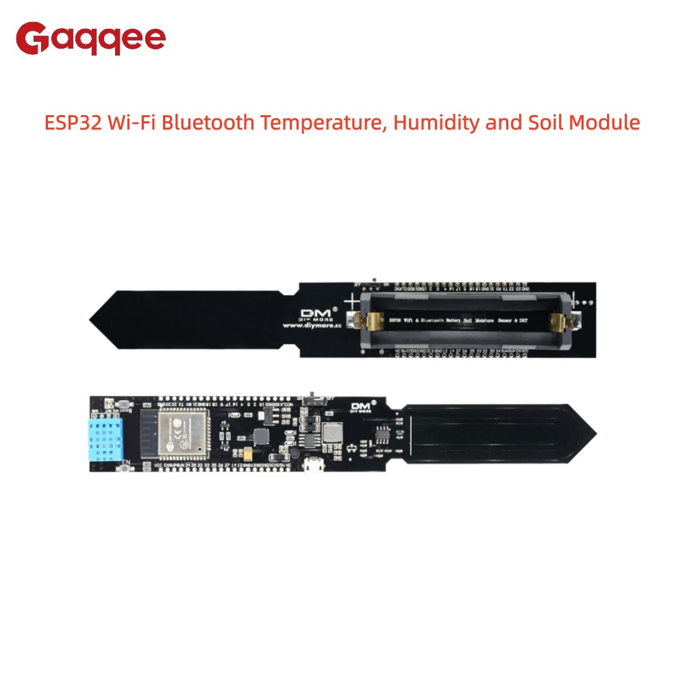 Esp32 Battery Holder Lipo - Módulo de temperatura, humedad y suelo