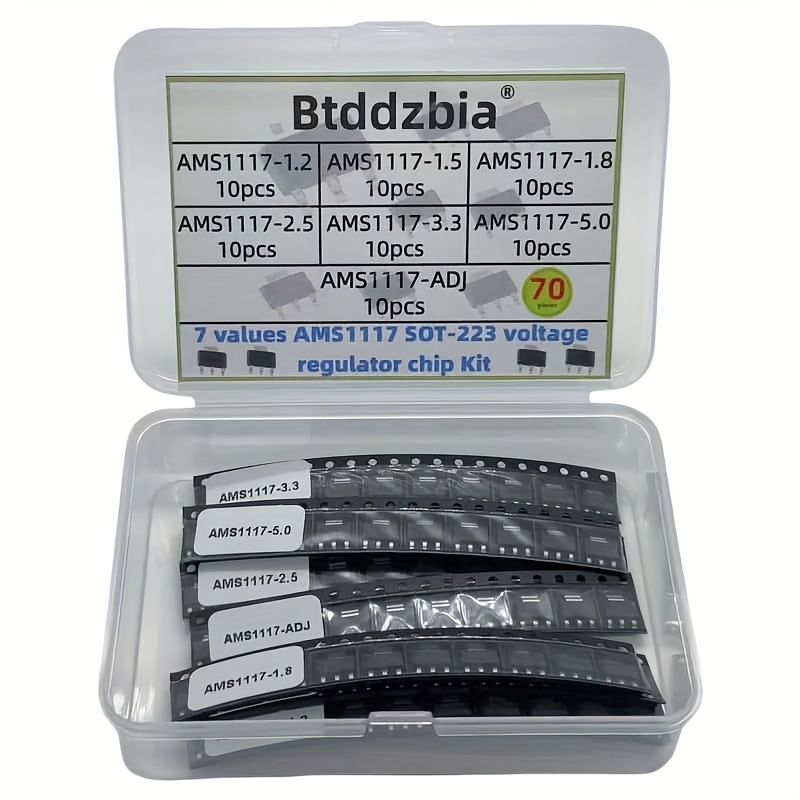 Ams1117 Module - Kit de 70 Uds Kit regulador