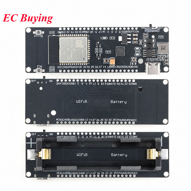Esp32 Battery Holder Lipo - Placa de Desarrollo de Módulo ESP32