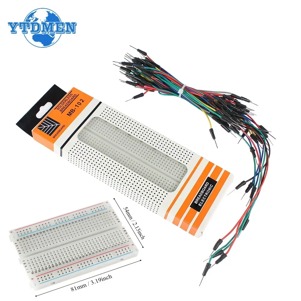 Breadboard 400 Point - MB-102 Placa de pruebas 400 830