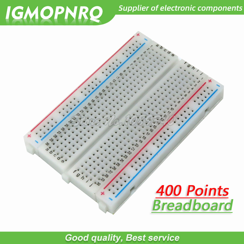 Breadboard 400 Point - Placa de pan sin soldadura, 1