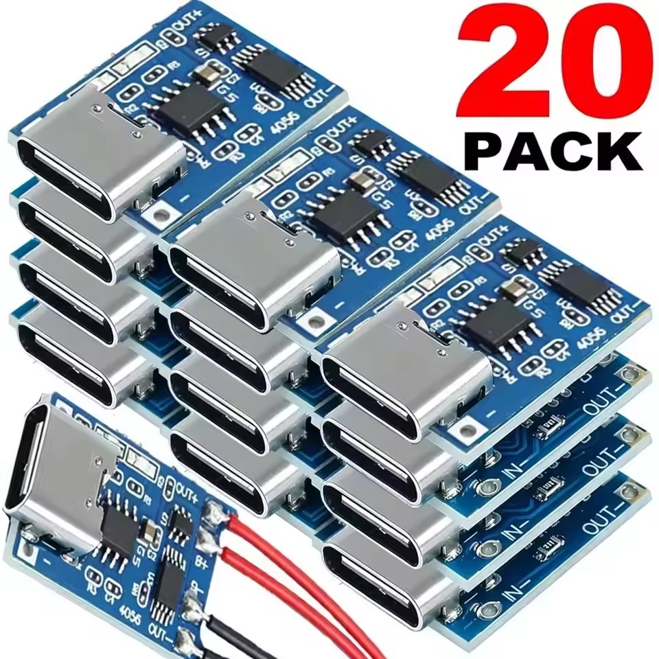 Tp4056 Module - Módulos de carga USB tipo C