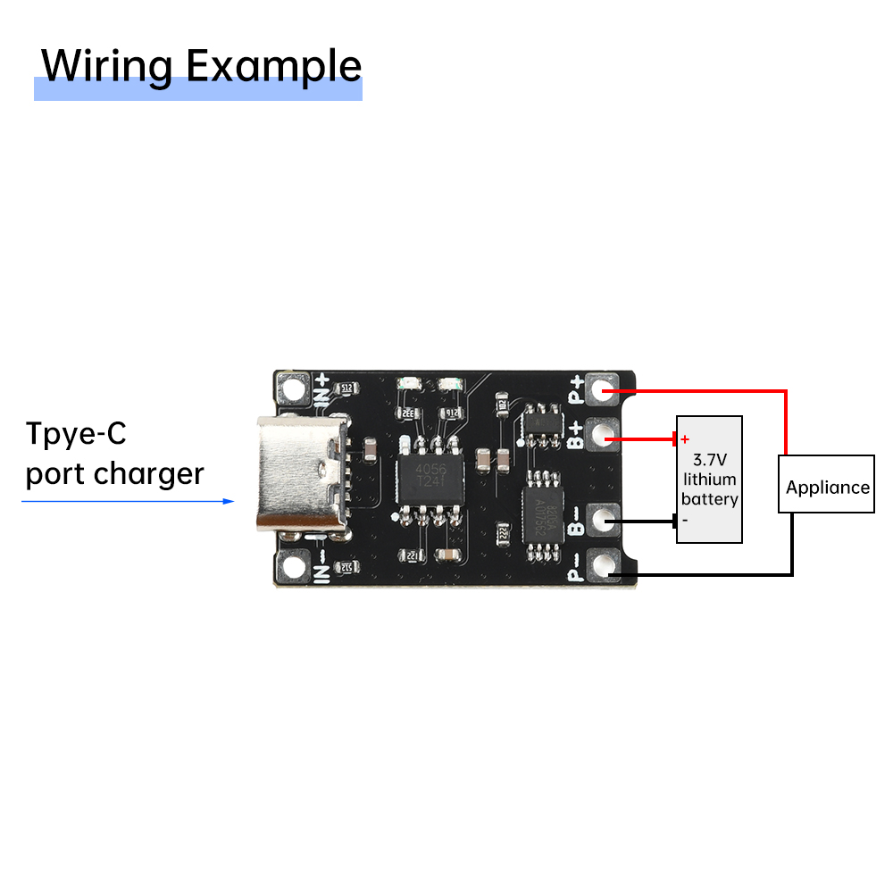 5 piezas de módulo de carga de - Tp4056 Module reseña y precio
