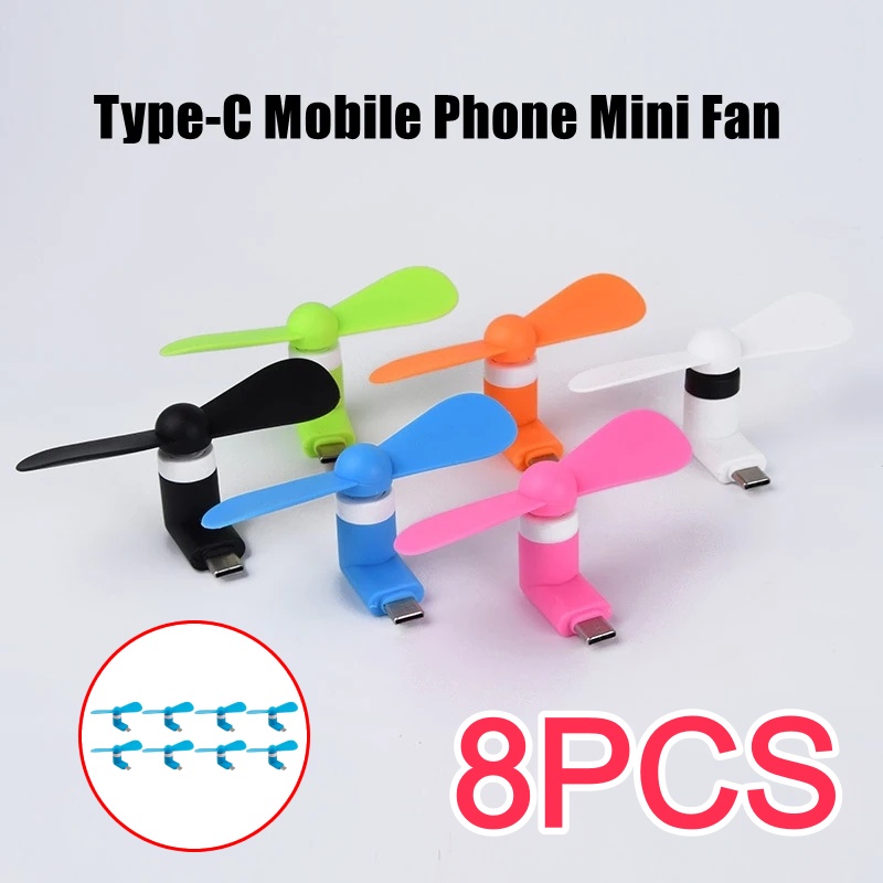 8/4/2/1 Unidad Mini Ventilador - Micro Usb Cable reseña y precio
