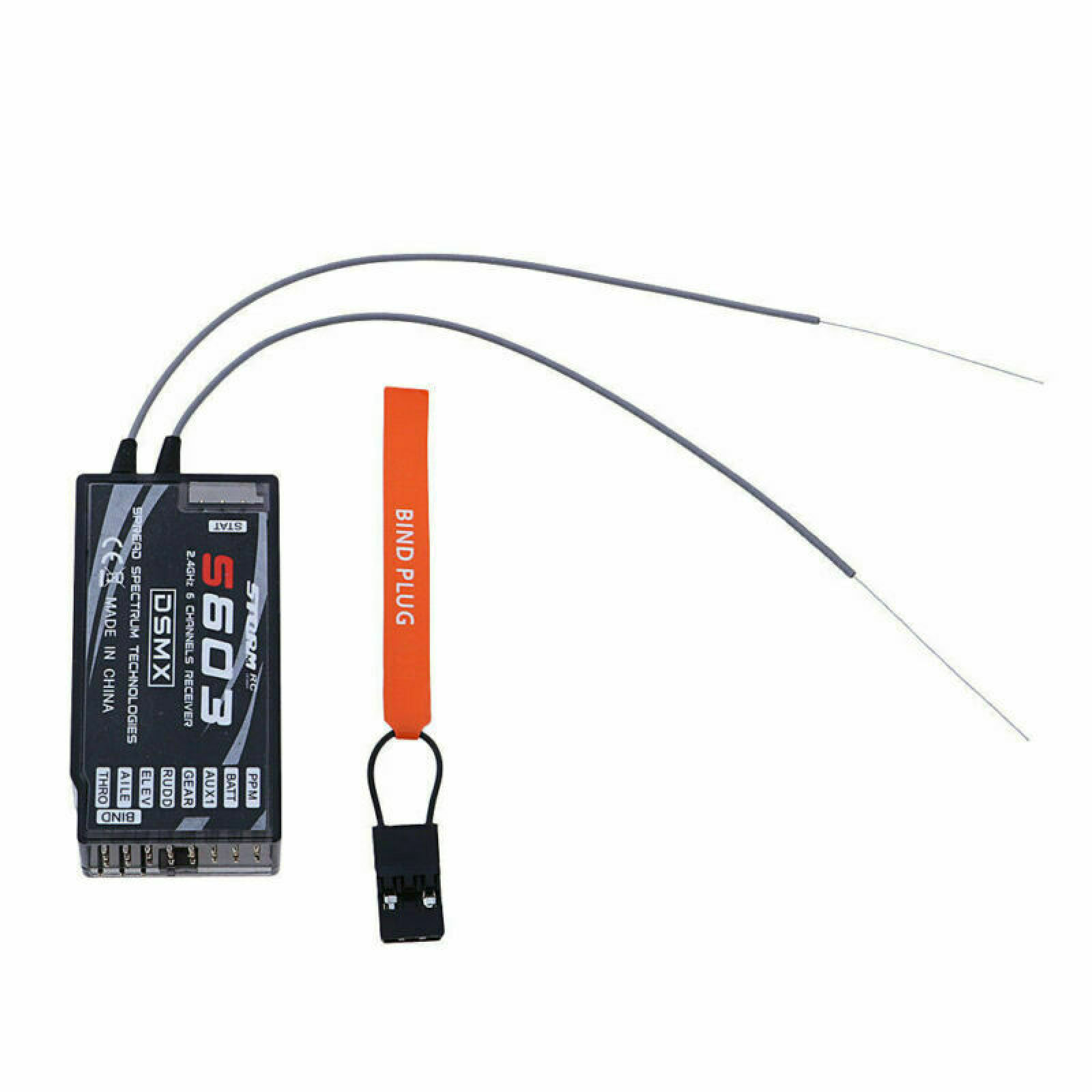 Receptor PPM S603 de 6 canales - Antenna 2.4Ghz reseña y precio
