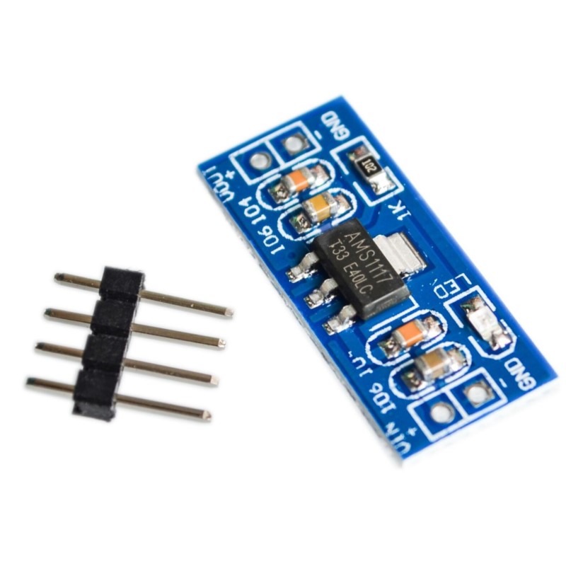 10 unidades/lote, módulo de fu - Ams1117 Module reseña y precio