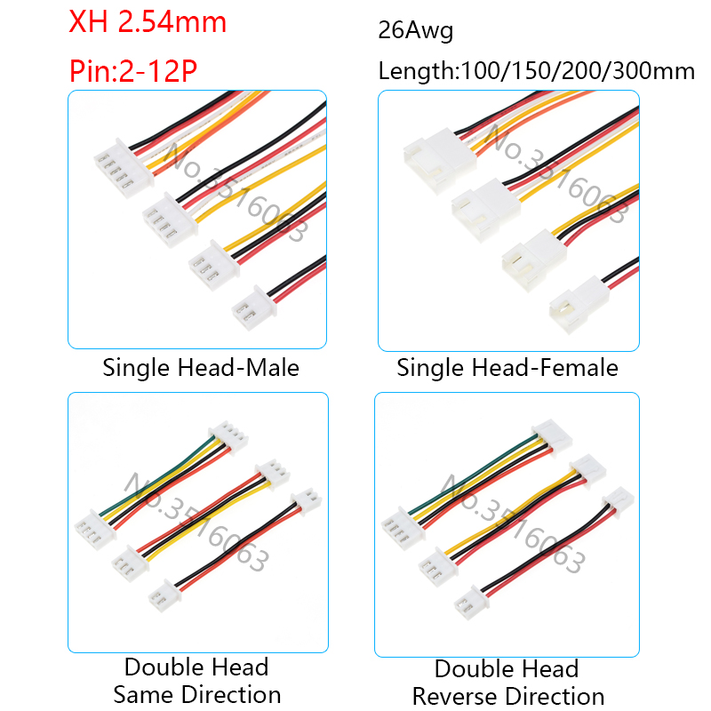 5/10 Uds XH-2.54mm conector ma - Jumper Wire Kit reseña y precio