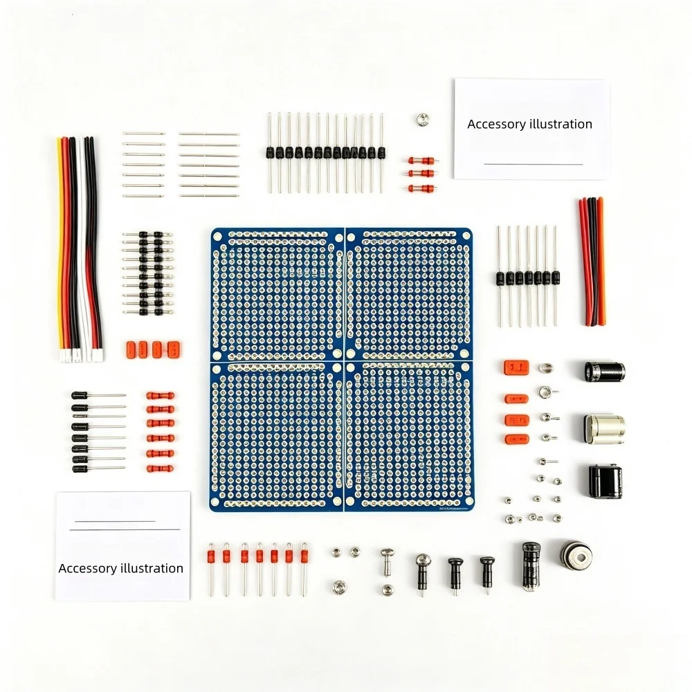 Placa PCB 4 en 1 con conexión  - Perfboard reseña y precio
