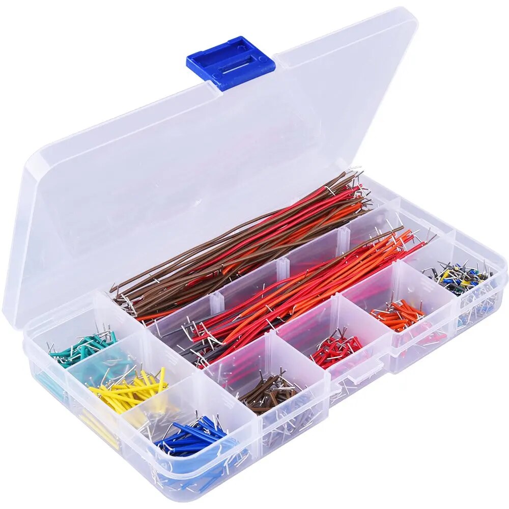 Kit de cables de puente de 14  - Breadboard 400 Point reseña y precio