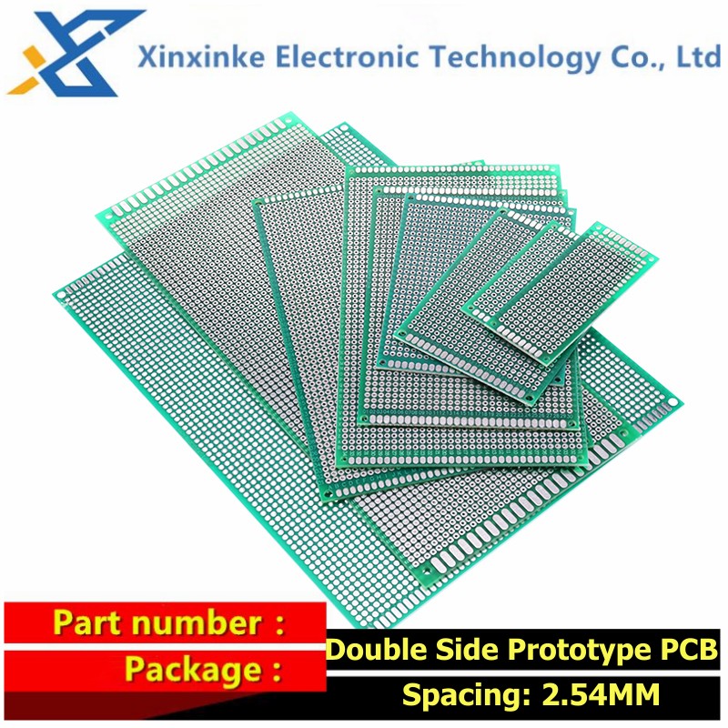5 uds 2,54 MM 7*9CM 3cm * 7cm  - Pcb Prototyping Board reseña y precio