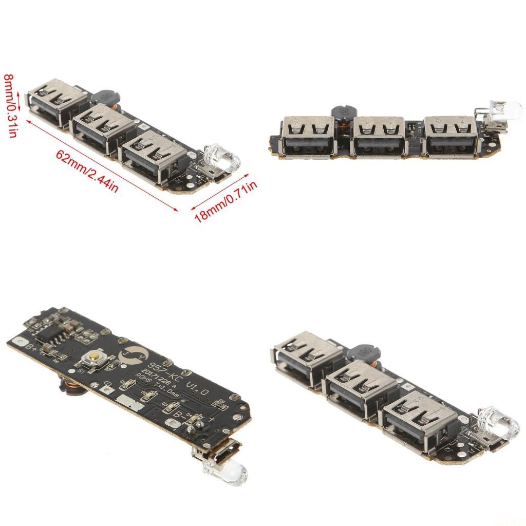 B03F 5V 2.1A 3 cargador tipo b - Li Ion Charger Module reseña y precio