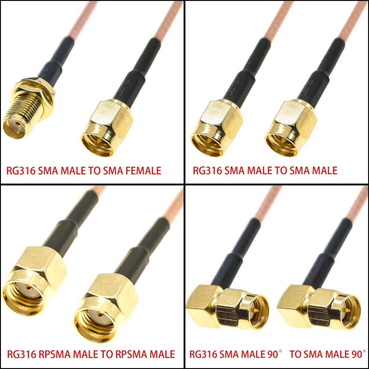 RG316 SMA macho hembra a SMA m - Ipex Connector reseña y precio