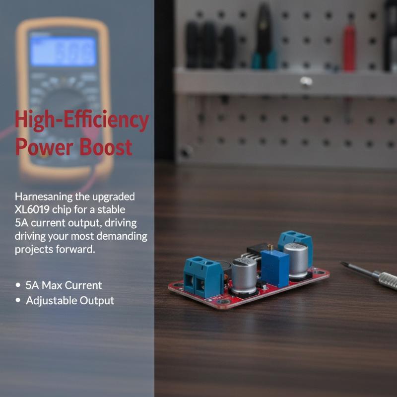 Módulo de fuente de alimentaci - Boost Converter reseña y precio