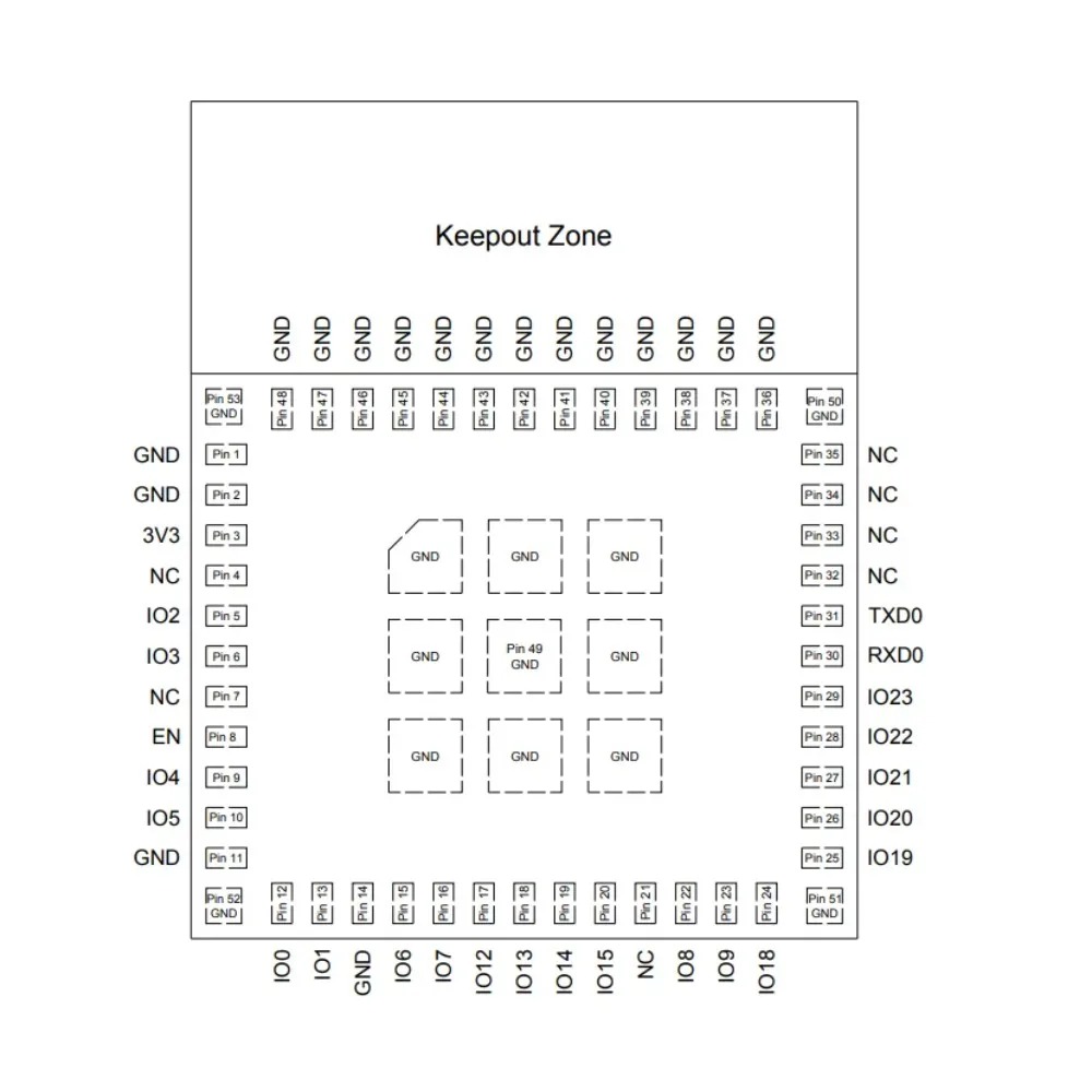 2-100PCS ESP32-C6-MINI-1U y 1  - Ipex Connector reseña y precio