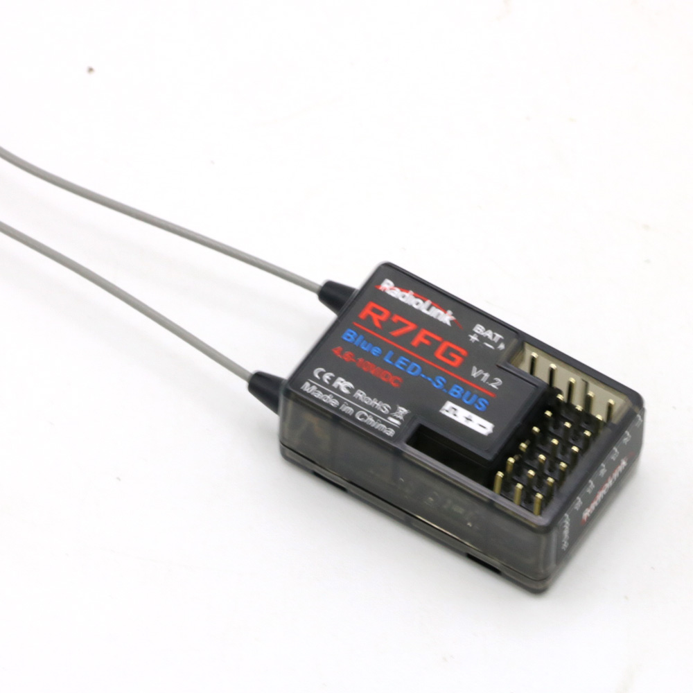 RadioLink R7FG 2,4 GHz 7CH rec - Antenna 2.4Ghz reseña y precio