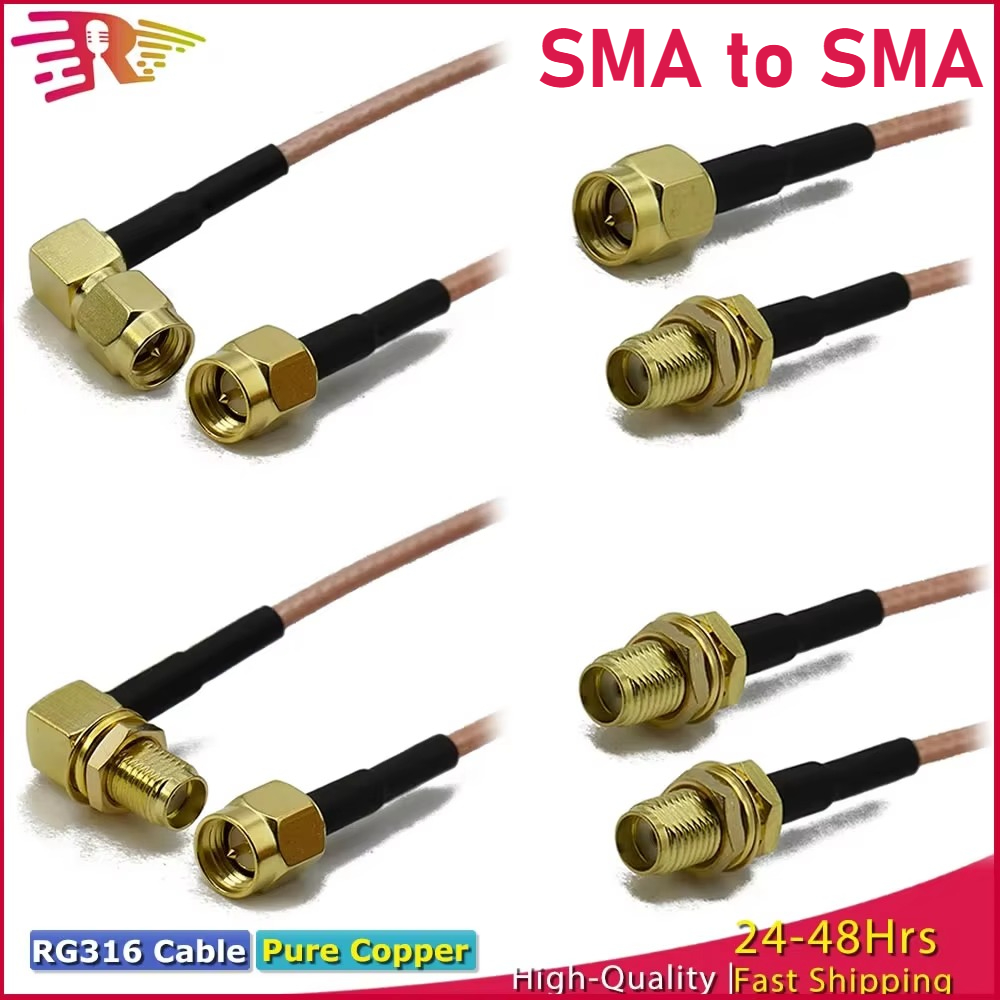 Premium RG316 SMA a SMA macho  - Jumper Wire Kit reseña y precio