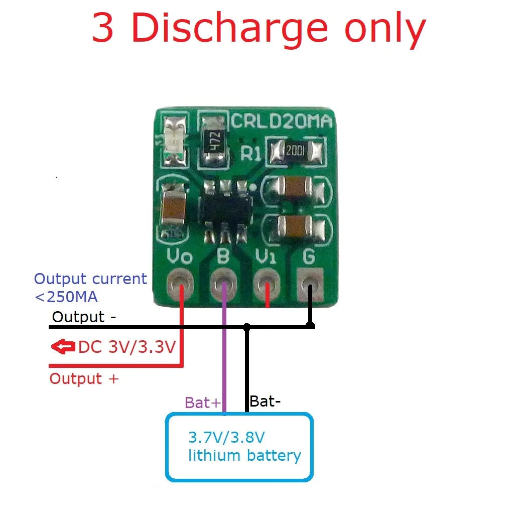 5X CRLD20MA Mini 2 en 1 Cargad - Li Ion Charger Module reseña y precio