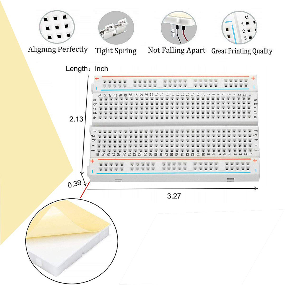 Kit de cables de puente para t - Breadboard 400 Point reseña y precio