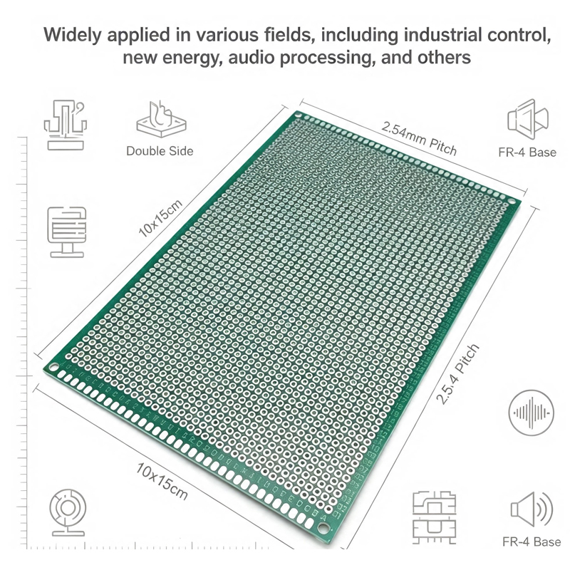 1 unidad de protoboard univers - Pcb Prototyping Board reseña y precio