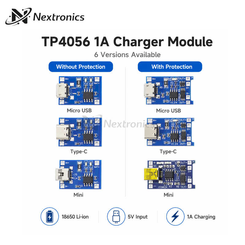 Módulo de Cargador de Batería  - Tp4056 Module reseña y precio